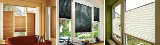 Шторы плиссе верх-низ